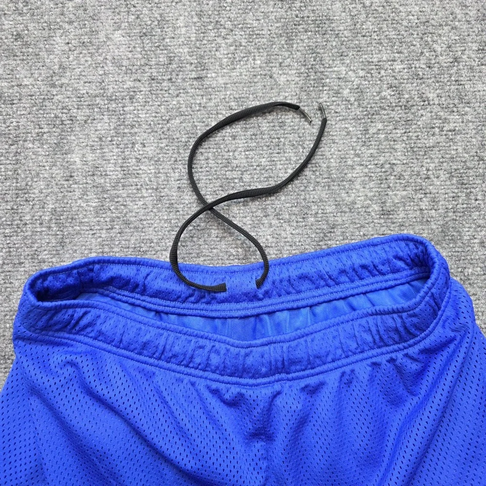 Nike Dri-FIT Men's Medium Royal Blue Mesh Athletic Basketball Shorts 8 Inseam